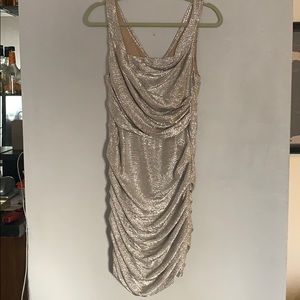 Gold NYE dress